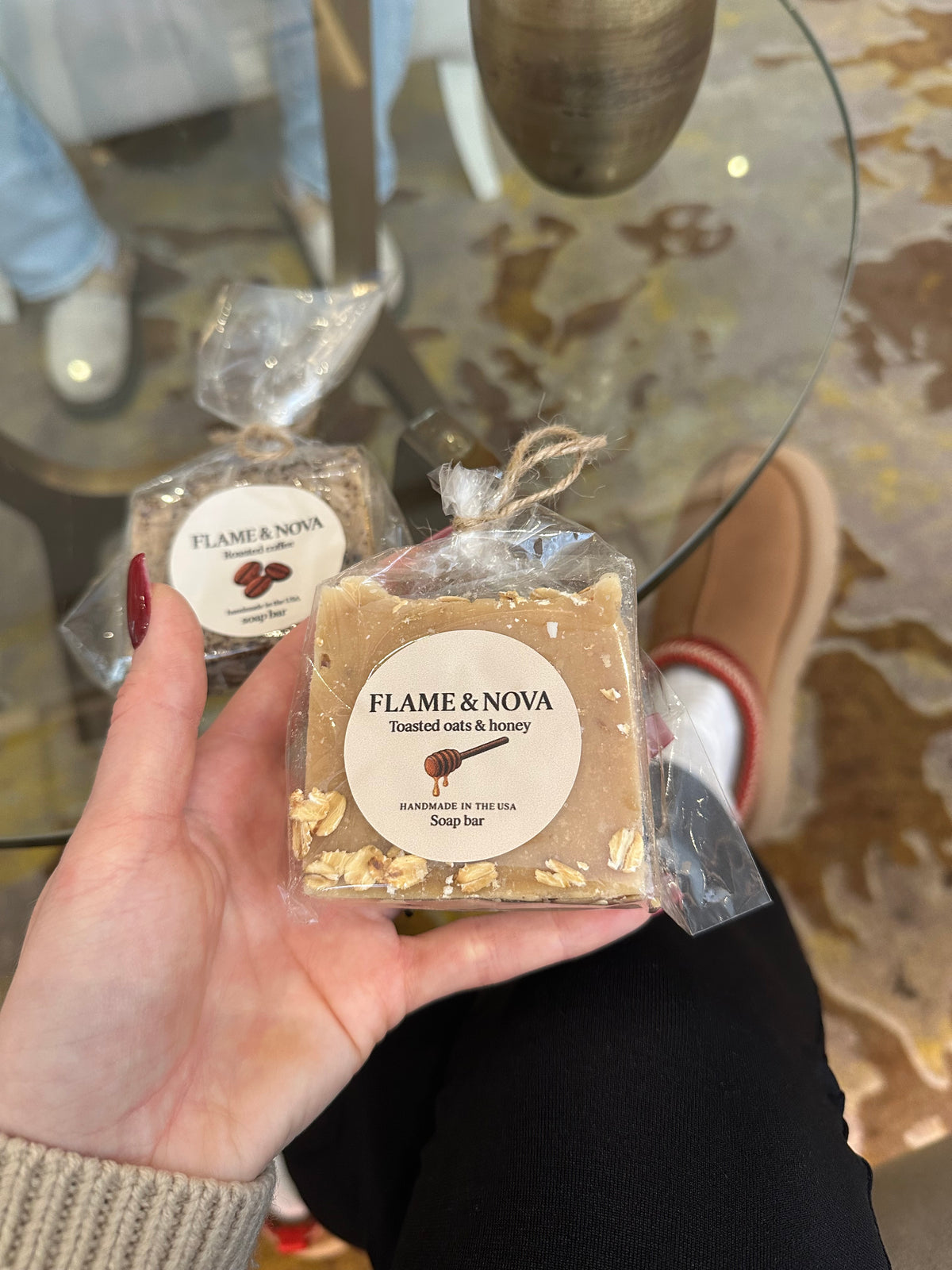 Oats & Honey artisan soap bar